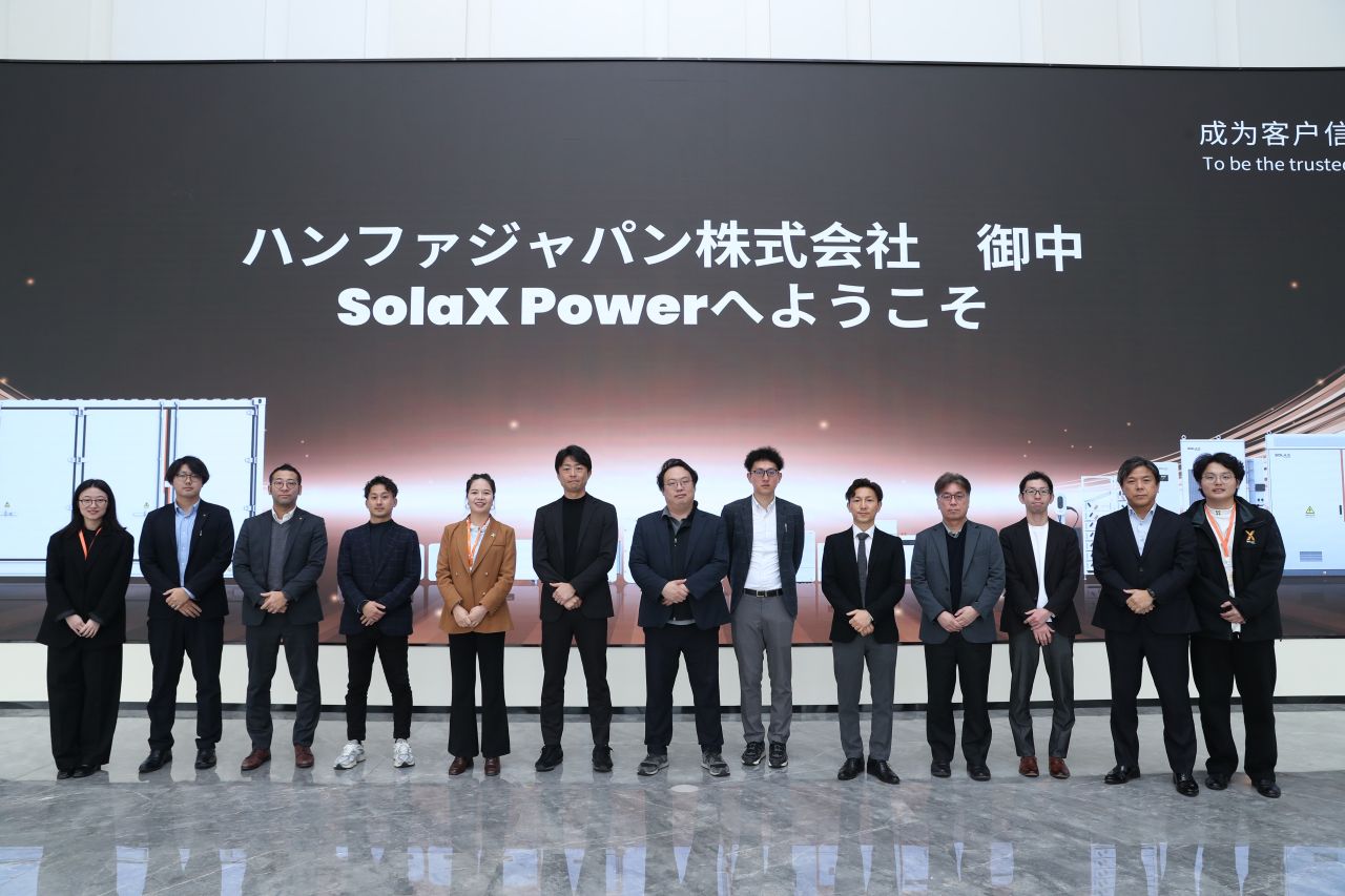 SolaX Power partners with Hanwha Japan