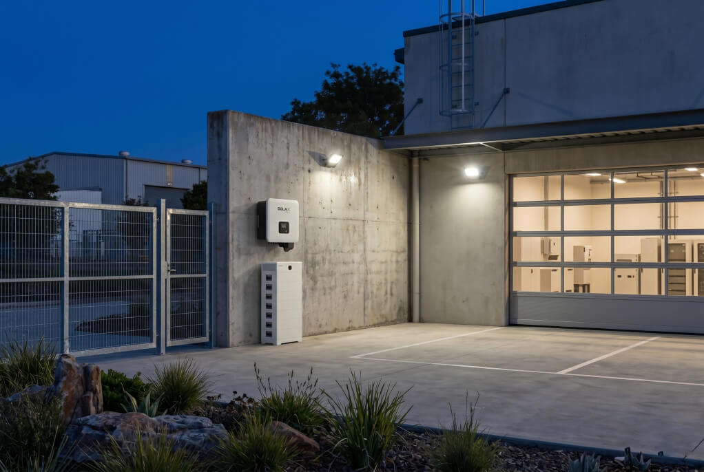 Small C&I Solar + Battery
