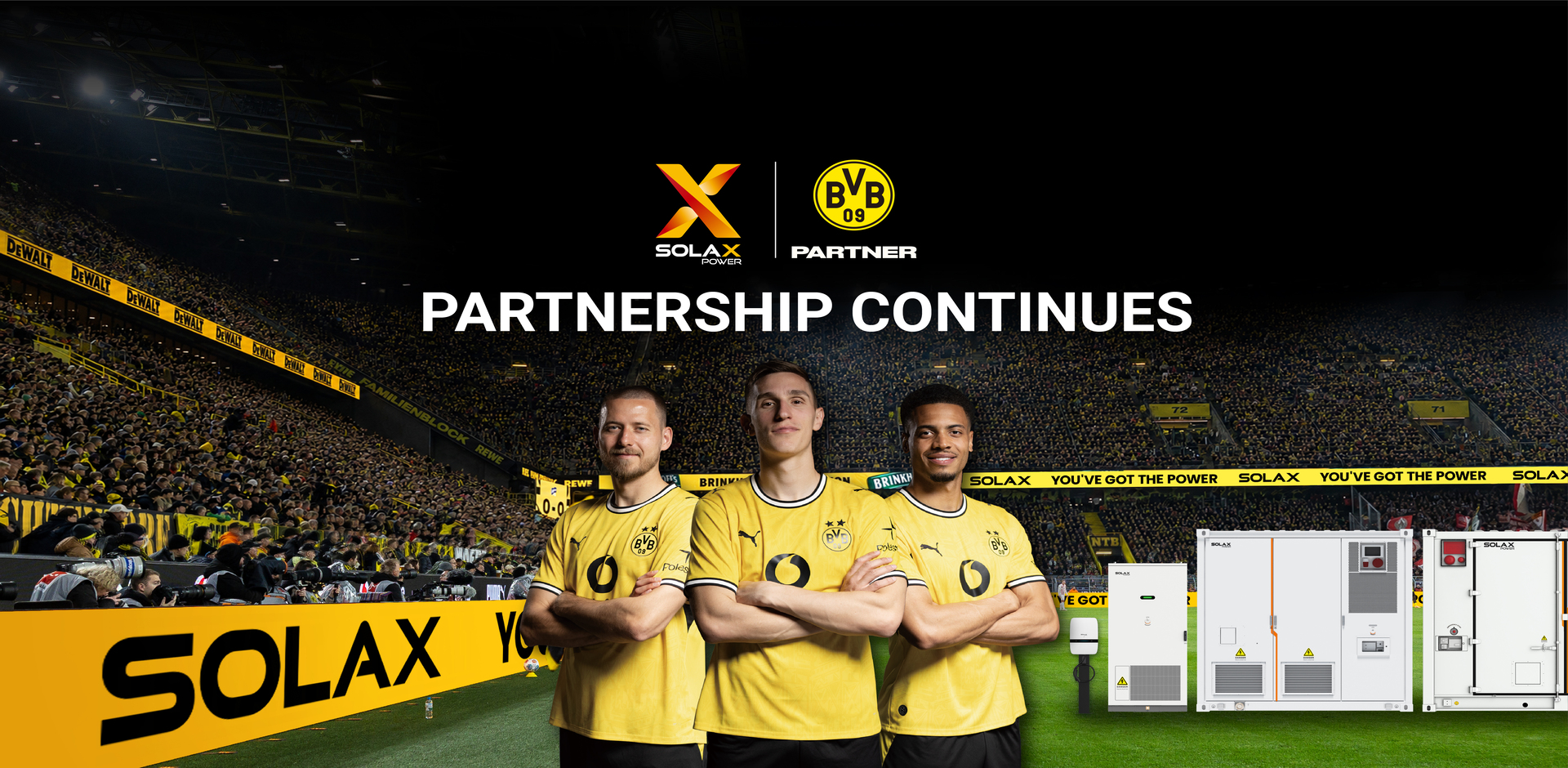 SolaX and Borussia Dortmund Extend Partnership Through 2028