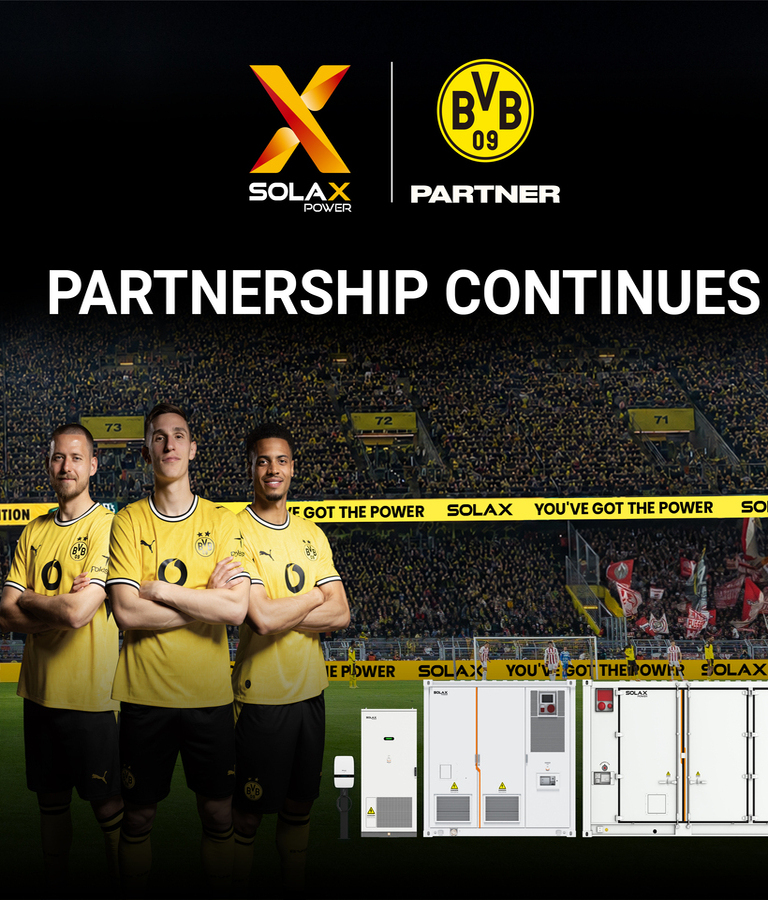SolaX and Borussia Dortmund Extend Partnership