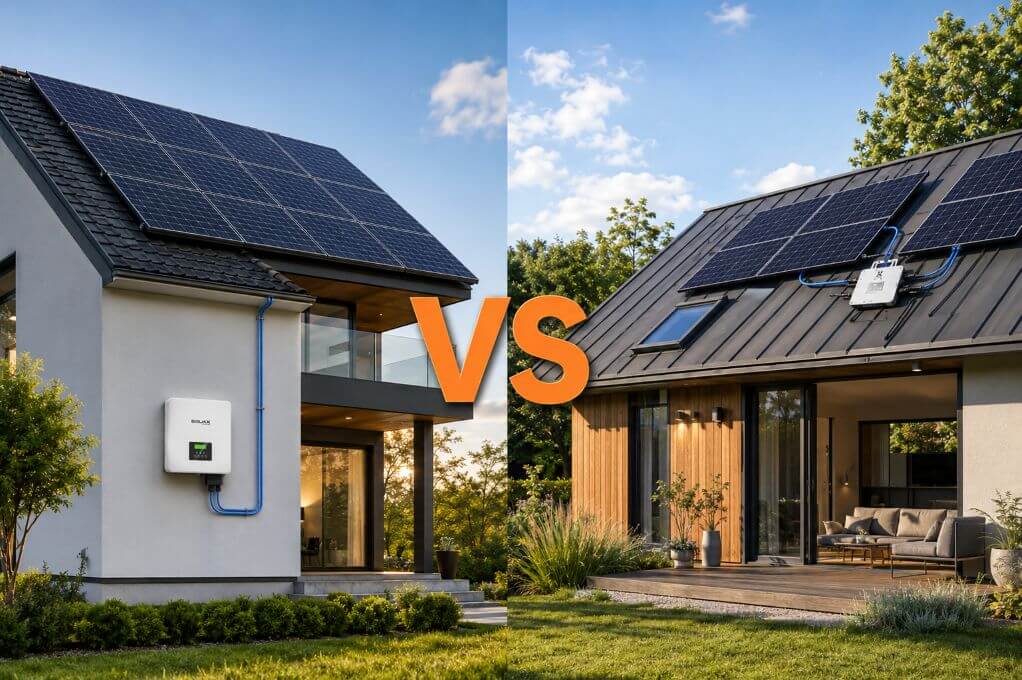 Microinverter vs Hybrid Inverter