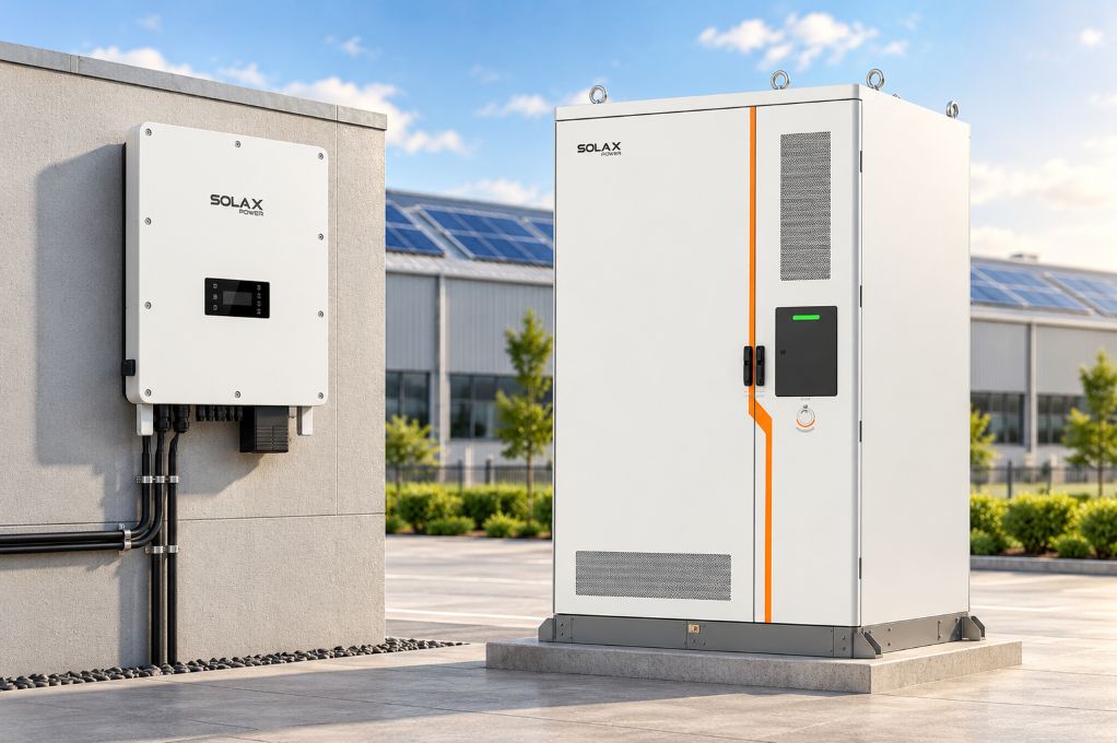 Hybrid Inverter and Battery Storage