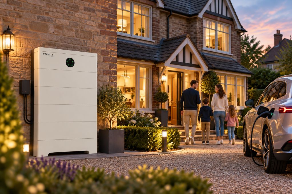 Twilight Family Home Energy Scene