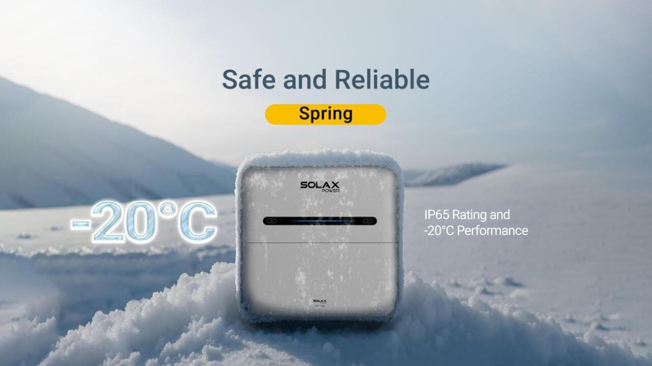 Safe and Reliable of SolaX Spring series Safe and Reliable of SolaX Spring series