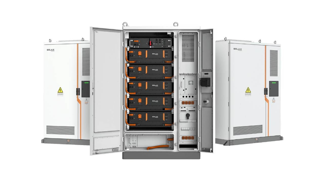 SolaX's commercial and industrial energy storage