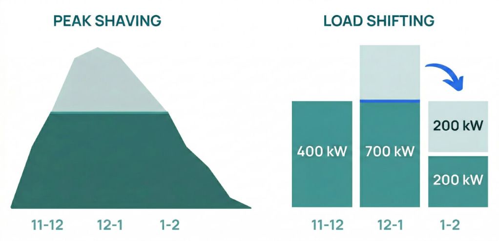 Peak Shaving vs Load Shifting Peak Shaving vs Load Shifting