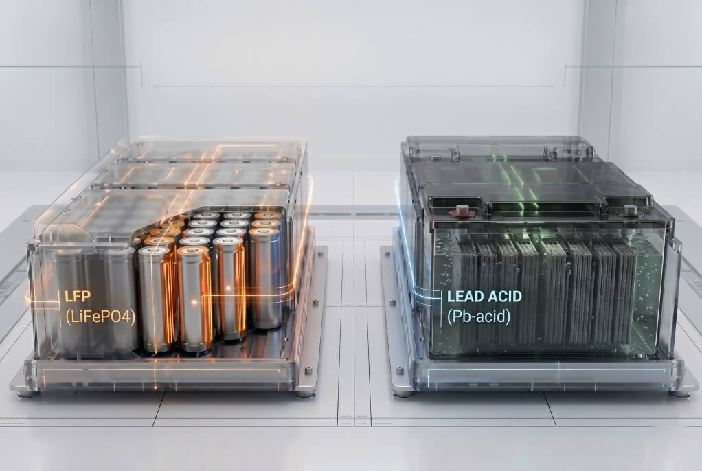 LiFePO4 vs Lead Acid Battery