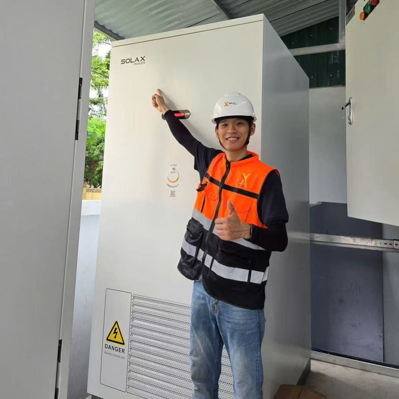 SolaX TRENE 261 kWh energy storage system in Vietnam