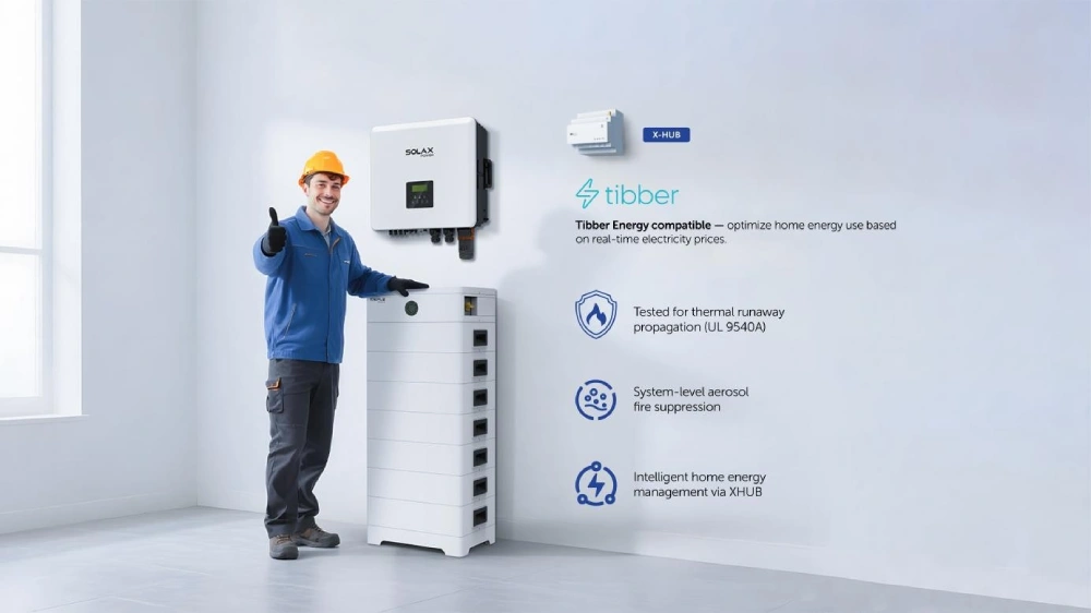 Integrated home energy solution: X3-HYB G4 PRO with the HS36 battery and XHub Integrated home energy solution: X3-HYB G4 PRO with the HS36 battery and XHub