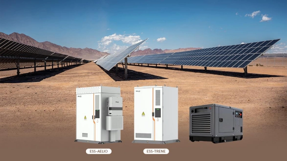 Microgrid configuration with SolaX commercial and industrial ESS Microgrid configuration with SolaX commercial and industrial ESS