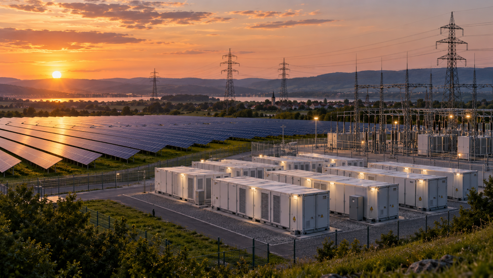Bess soluiton for larger renewable and grid applications