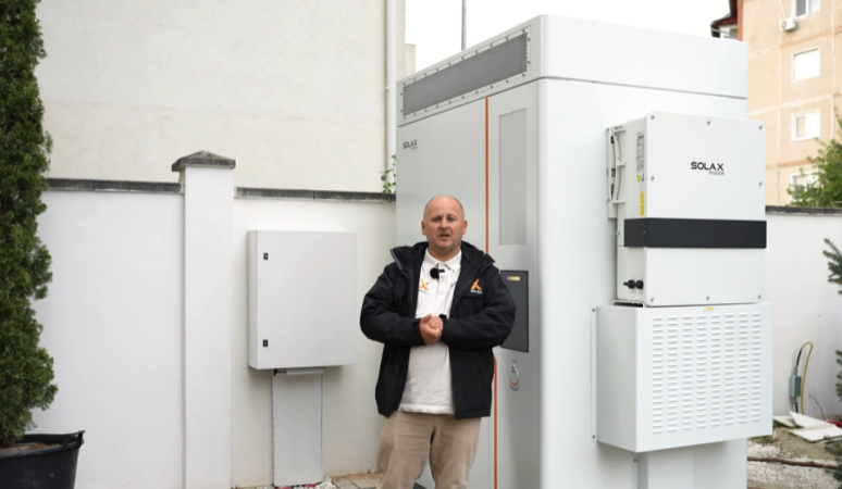 SolaX AELLO 200 kWh energy storage system at ZET Hotel in Timișoara, Romania SolaX AELLO 200 kWh energy storage system at ZET Hotel in Timișoara, Romania