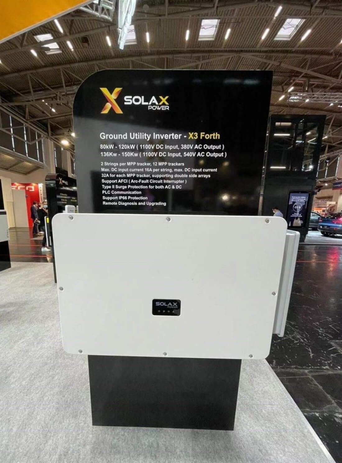 SolaX Power Unveiled the Latest Commercial Series at Intersolar Europe