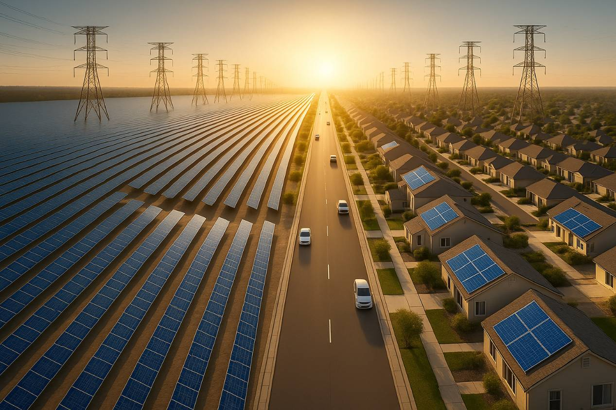 Utility-scale Solar VS Distributed Solar: Key Differences
